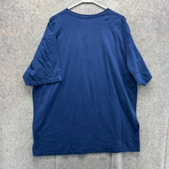 Notre Dame Irish Shirt Mens 2XL Navy Blue Football #1 Graphic Adidas The Go-To - Picture 2 of 10